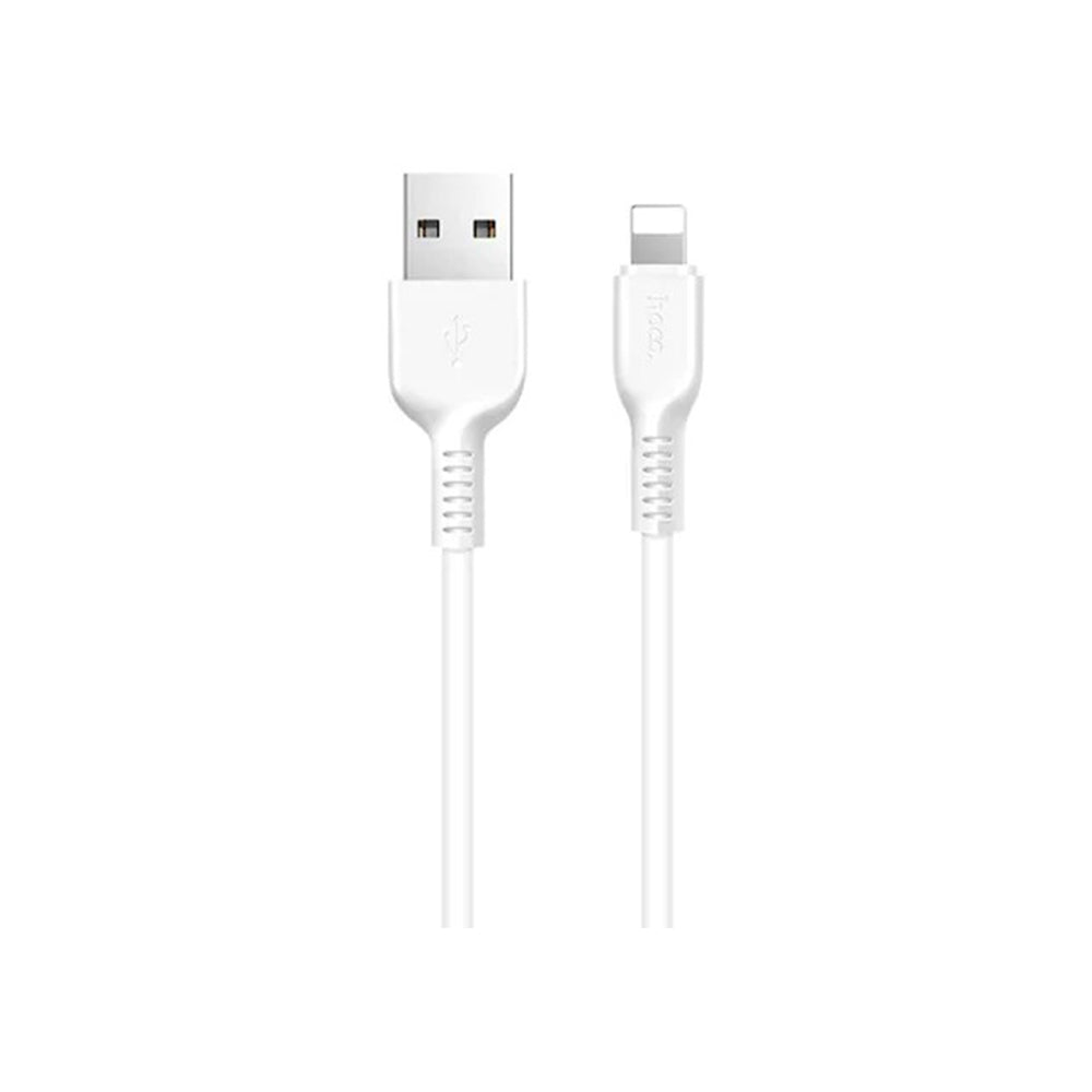 Cable Lightning a USB Hoco X20 Flash 2A 1M Blanco