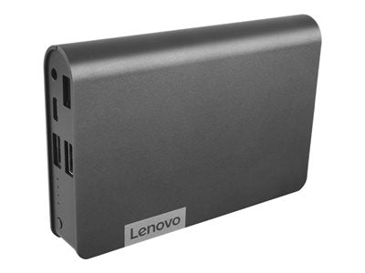 Lenovo Laptop Power Bank - Paquete de baterías externas - 1 x 14000 mAh 48 Wh - gun metal - para Thi...