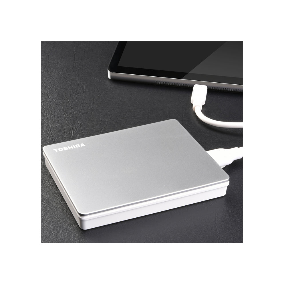Disco Duro Externo Toshiba 1TB Canvio Flex Silver
