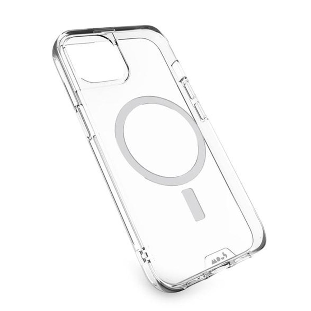 Carcasa Mous para iPhone 13 Pro Infinity Transparente y Gris