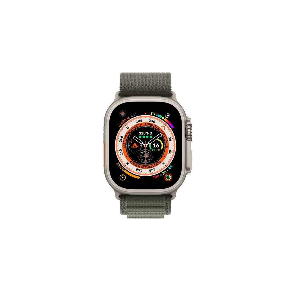 Apple Watch Ultra GPS + Celular 49mm titanio Alpine verde M