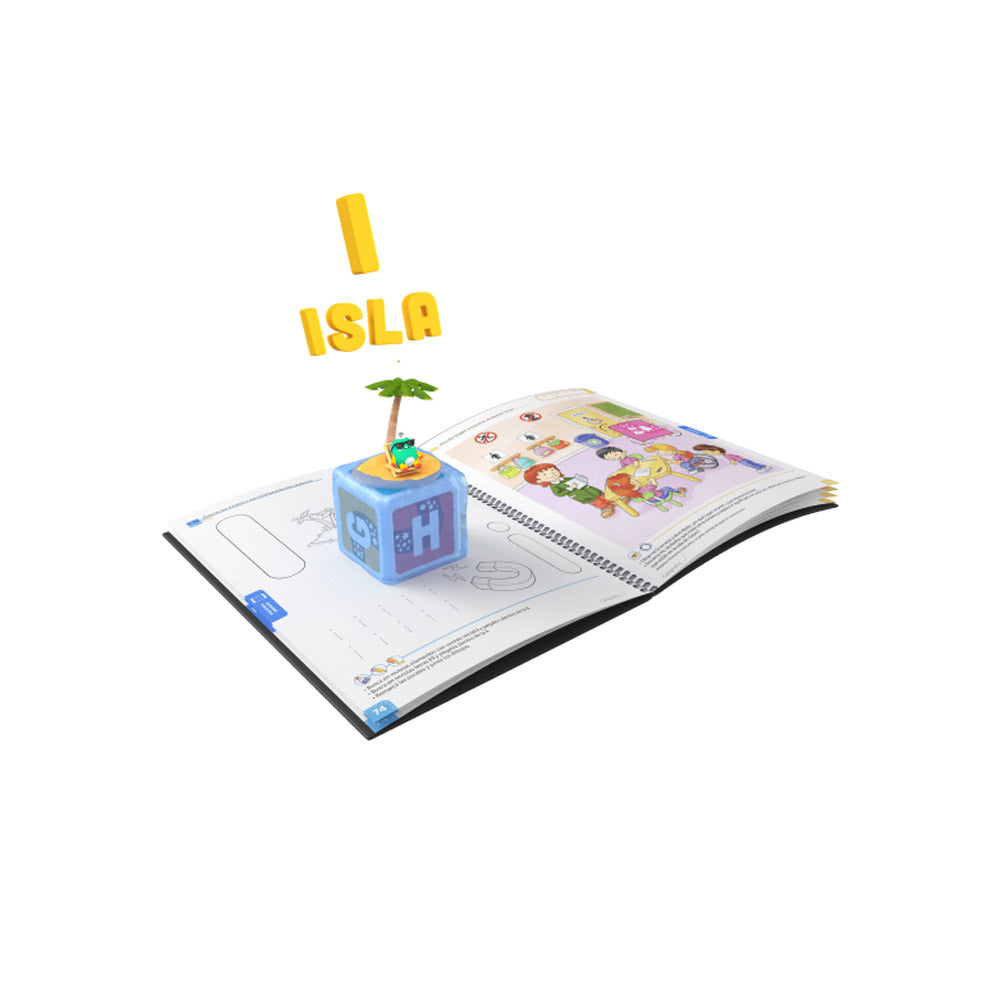 Libro interactivo PleIQ Trazos y Letras 2 Caligrafix