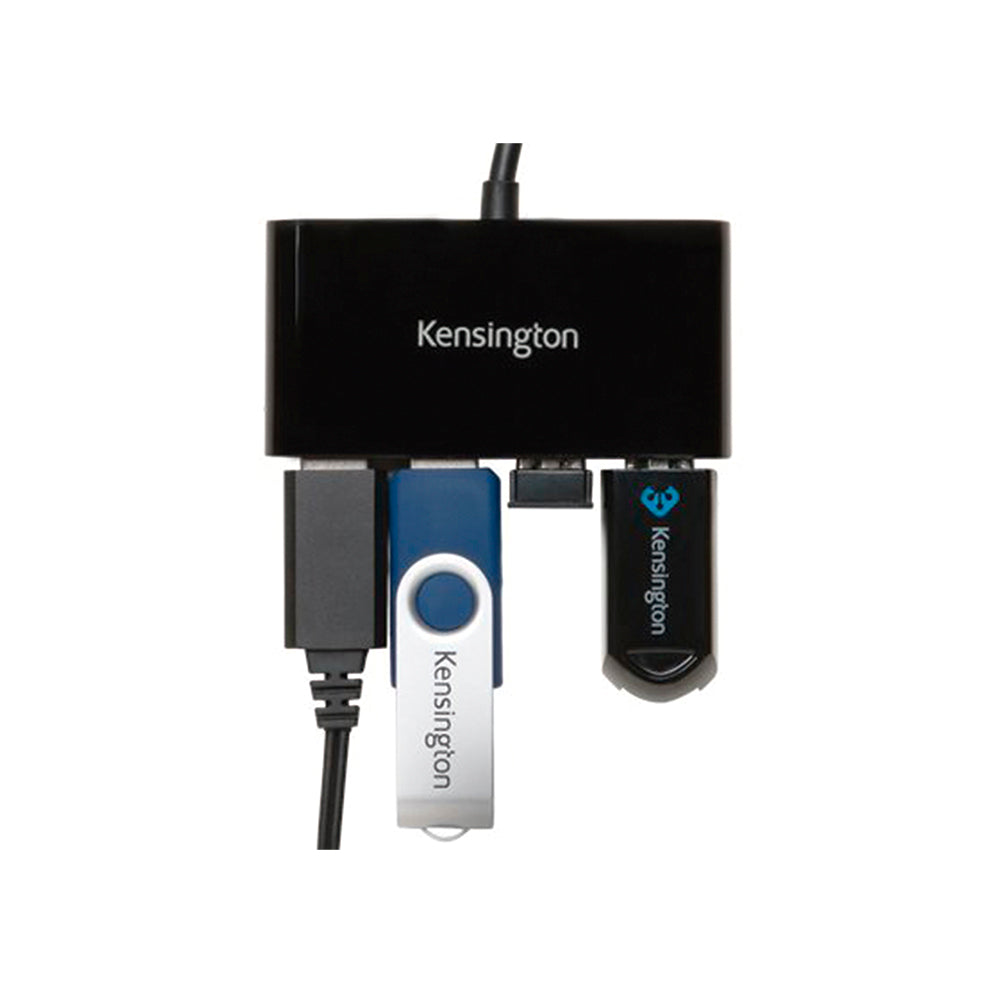 Hub de 4 Puertos USB 3.0 Kensington UH4000 Negro