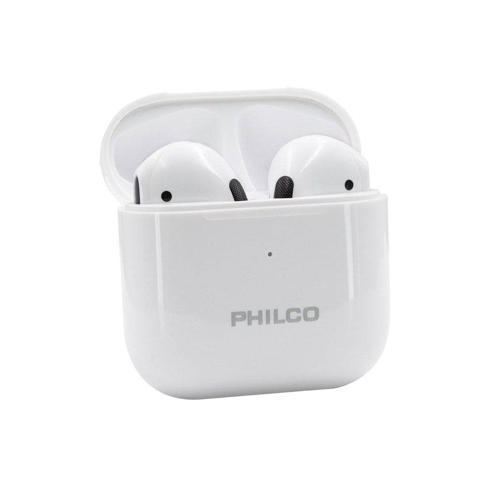 Audifonos Philco TWD3B In Ear Bluetooth True Wireless Blanco