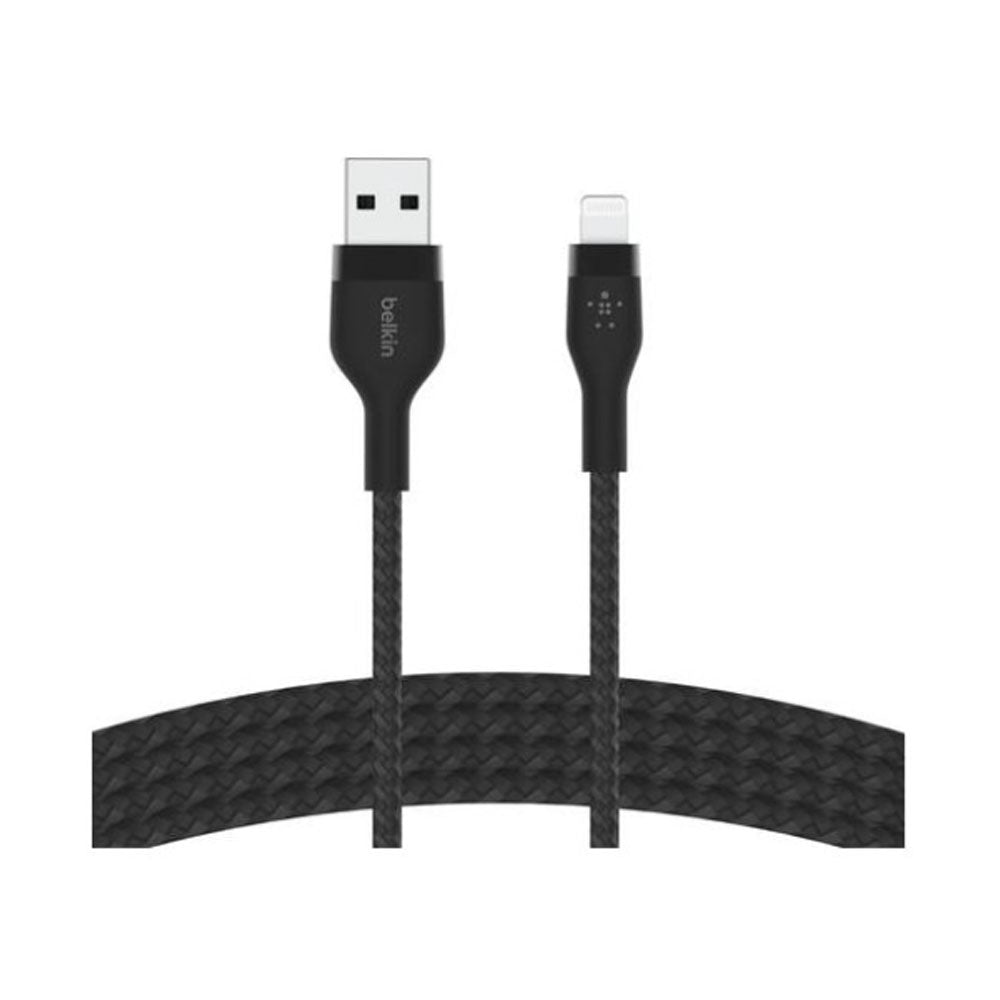 Cable Belkin Pro Flex USB A a Ligthing 1mt Negro