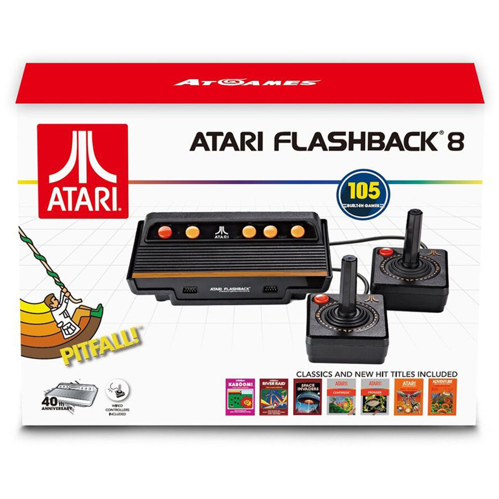 OPEN BOX - Consola Atari Flashback 8 105 juegos con 2 controles  - OPEN BOX