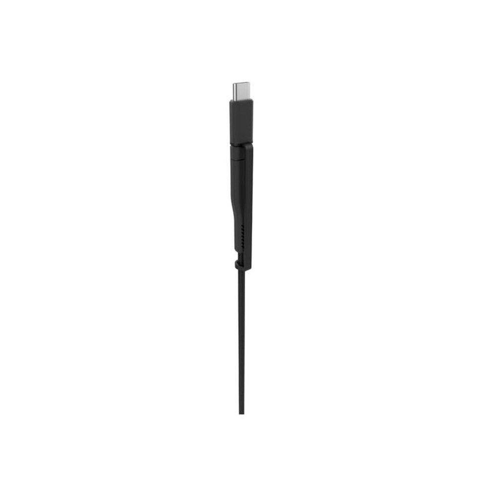 Cable dual Mophie USB-C/ Micro USB a USB-C 2 Mt negro