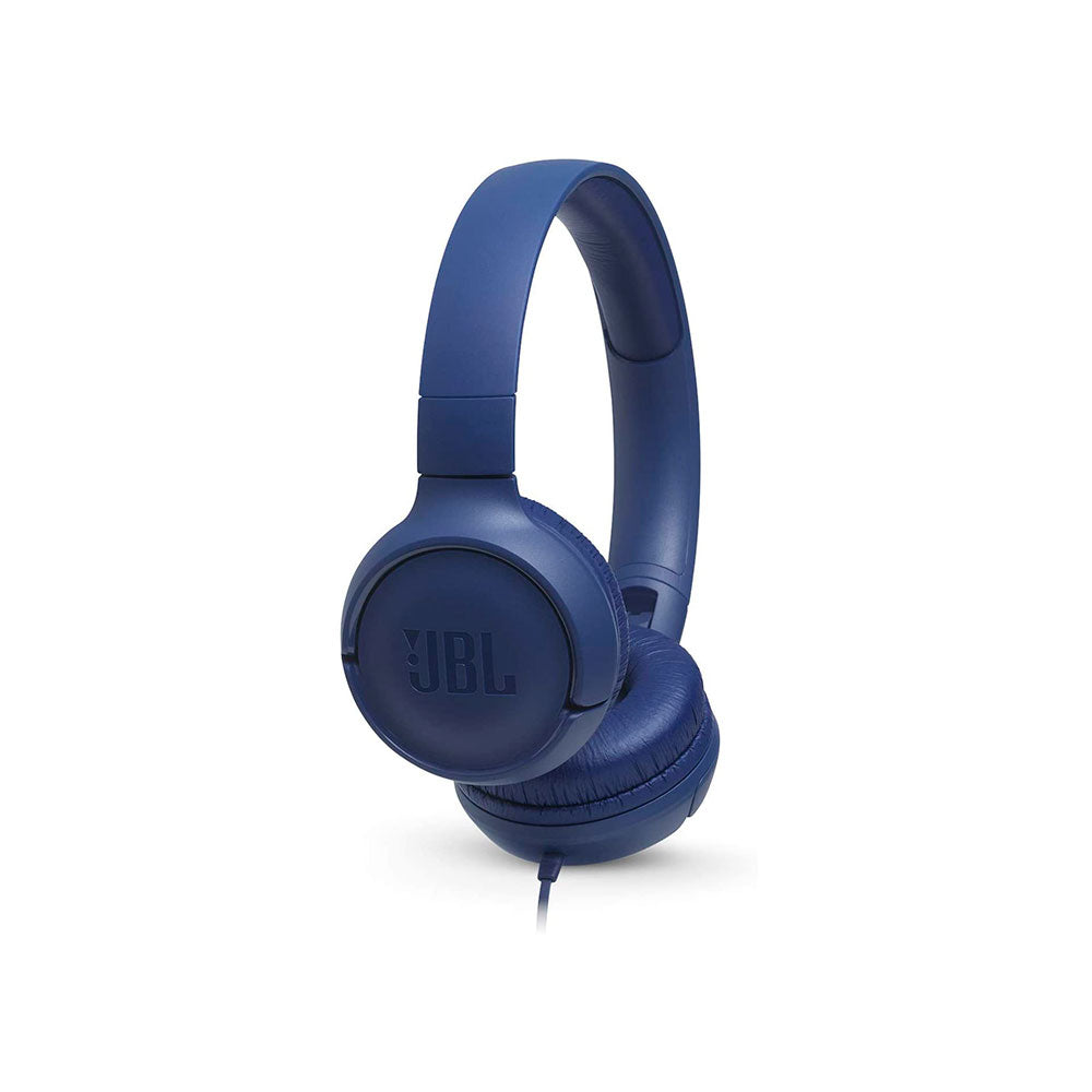 OPEN BOX - Audífonos Jbl Tune T500 On ear Con Cable Azul