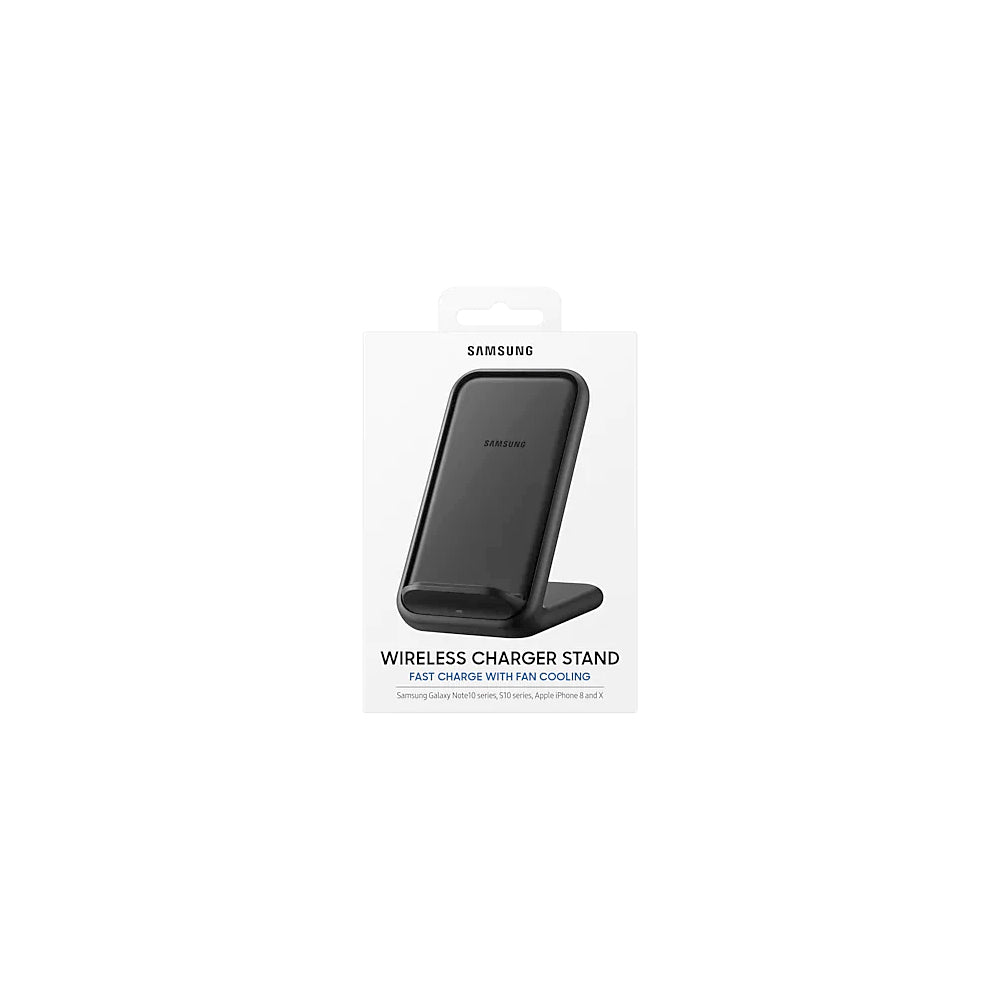 Cargador inalambrico Samsung EP N5200 Stand 15W Negro