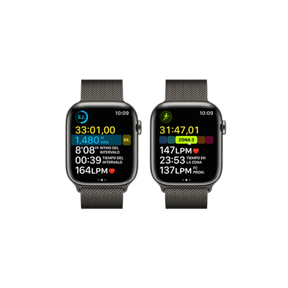 Apple Watch S8 GPS+Cellular 45mm case y correa grafito