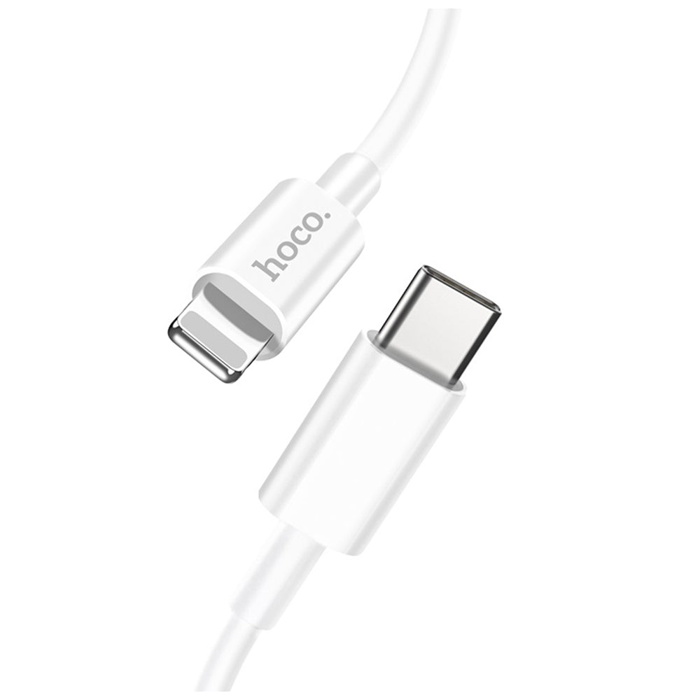 Cable Hoco Data X36 USB C PD a Lightning Blanco