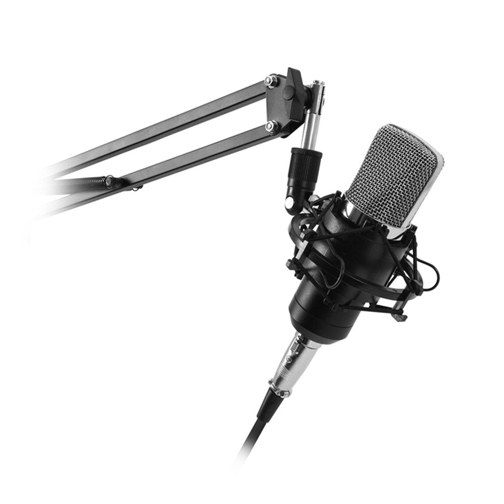Kit Studio Philco micrófono con soporte Antipop y stand USB