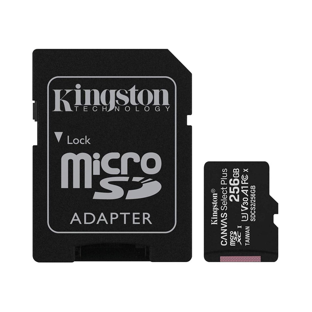 Tarjeta de Memoria Kingston 256GB Canvas Select Plus SDCS2