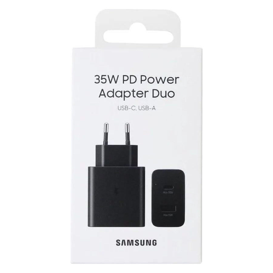 OPEN BOX - Cargador Samsung TA220 Duo 35W Super Carga Rápida