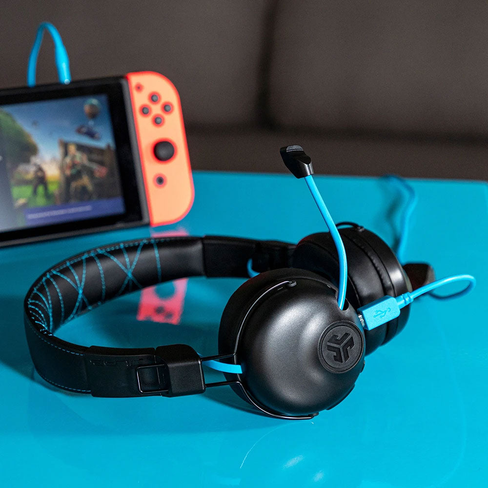 Audífonos gamer JLab Audio play bluetooth PS4 Xbox Switch PC