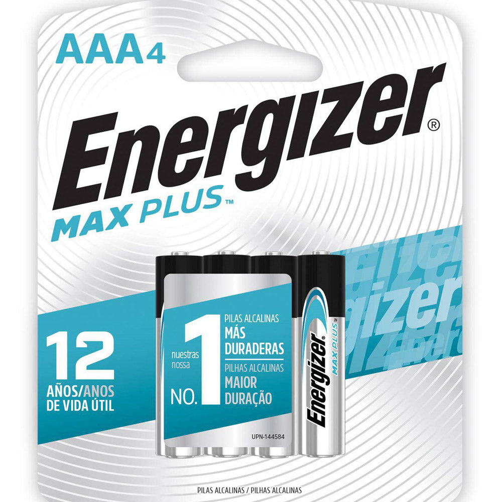 Pack de pilas Energizer MaxPlus EP92 BP4 AAA x4 unidades