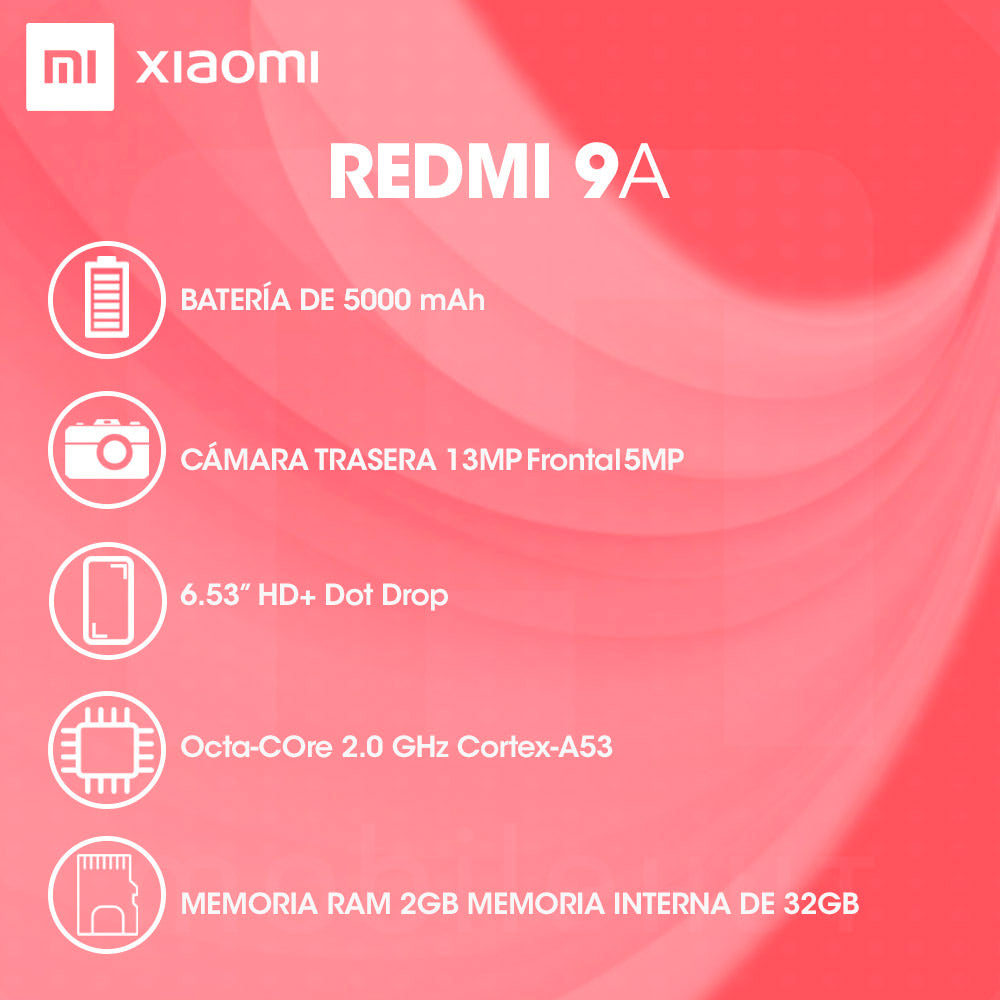 Xiaomi Redmi 9A EU 32GB ROM 2GB RAM