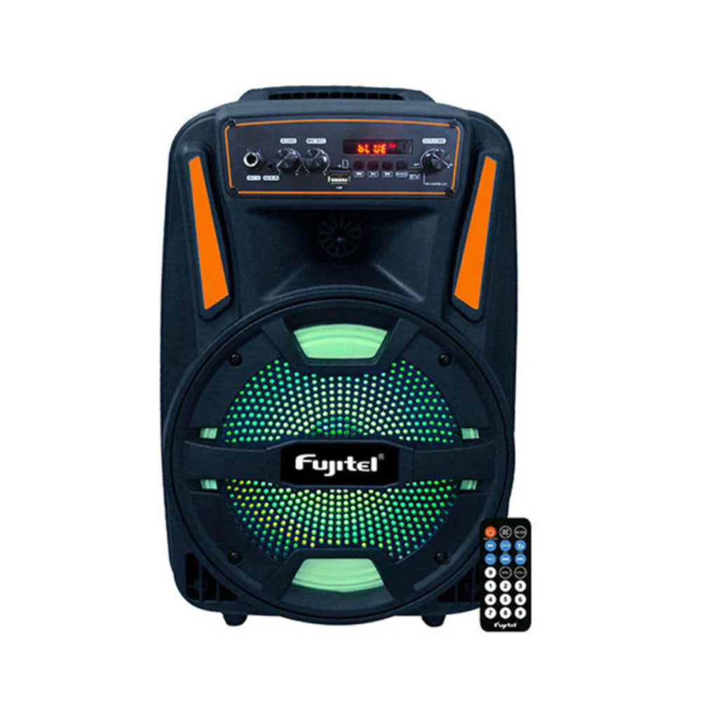 Parlante Fujitel Bluetooth Karaoke FM USB SD 8 Pulgadas