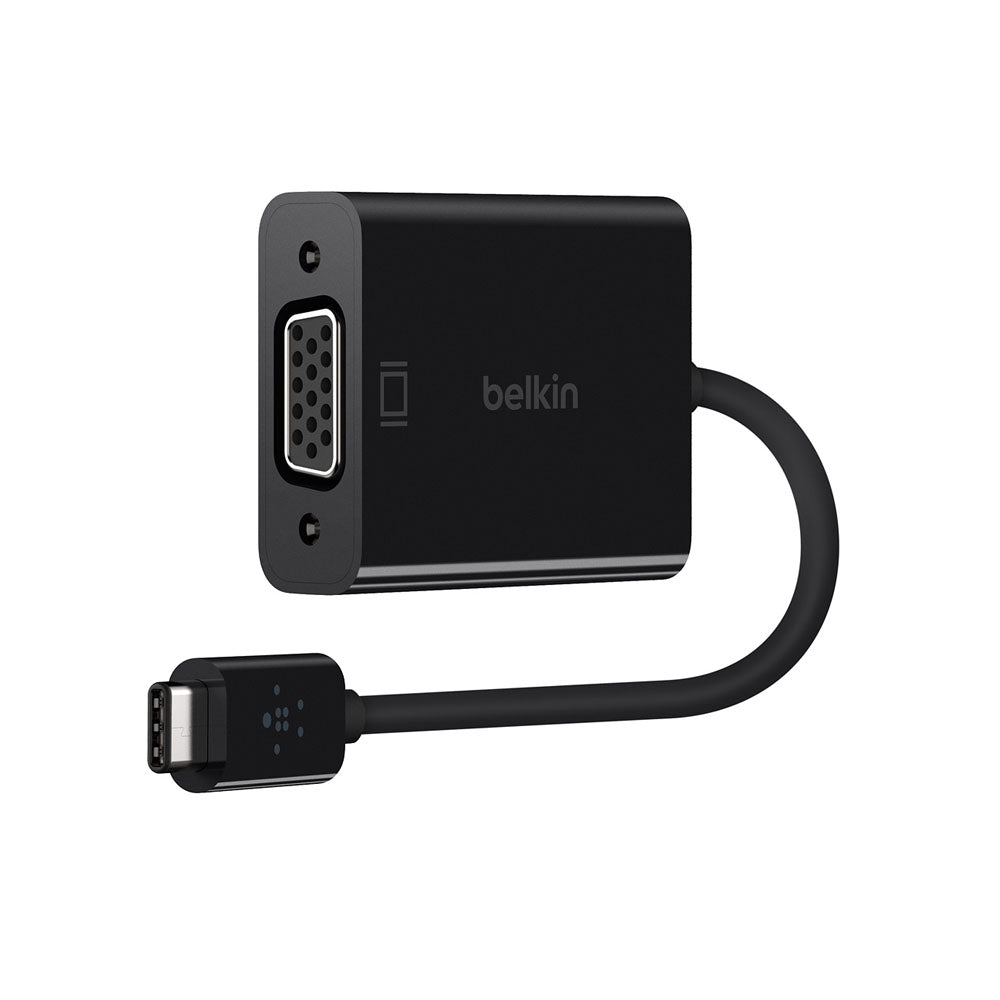 Adaptador Belkin USB-C a VGA negro