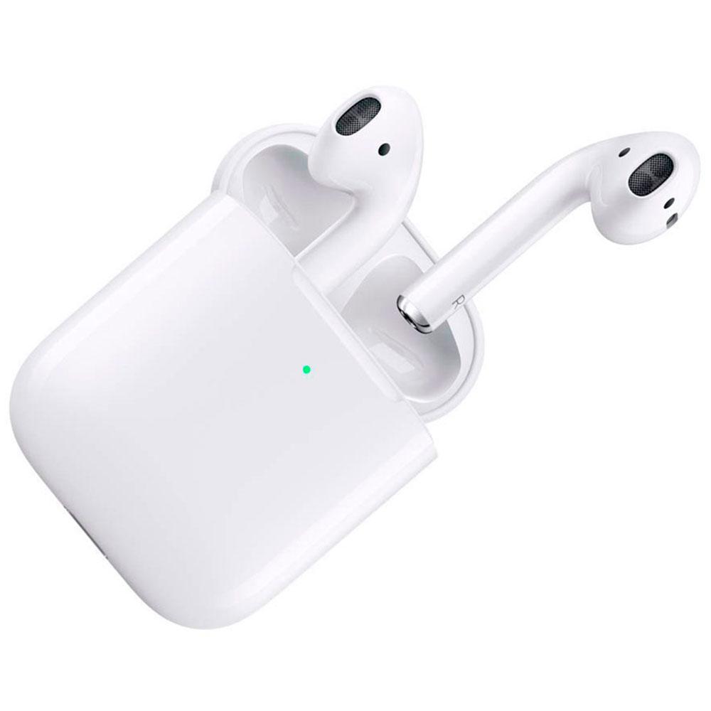 Apple Audífono Airpods con estuche de carga inalámbrica