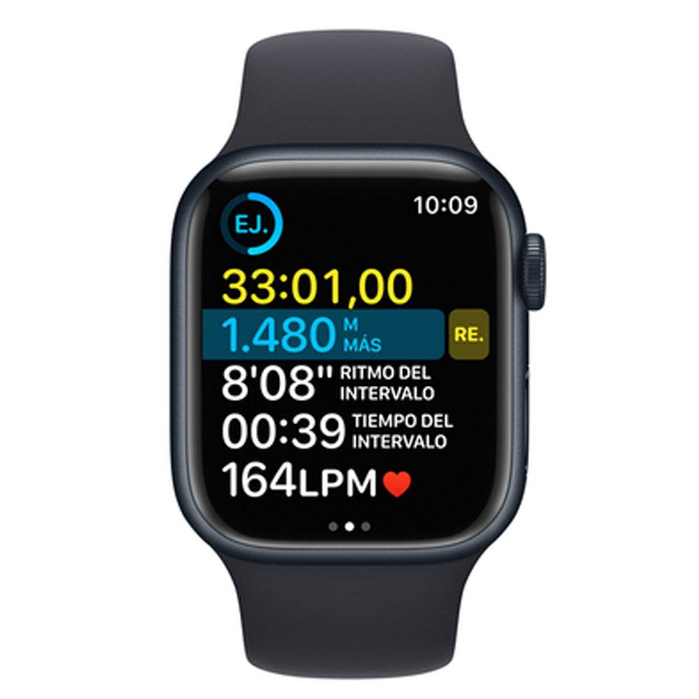 Apple Watch S8 GPS 45 mm Correa Deportiva Medianoche