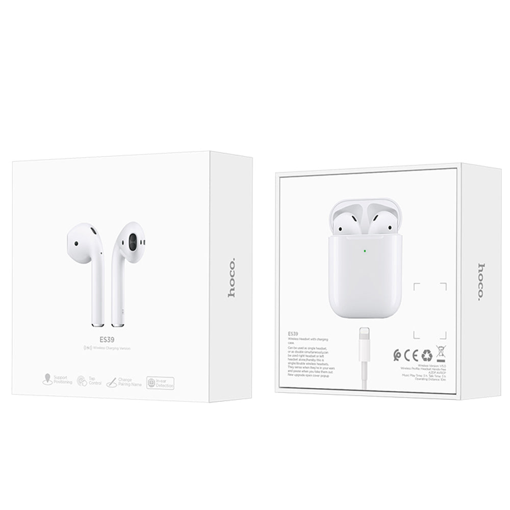 Audífonos Hoco ES39 Bluetooth Inalámbricos Blanco