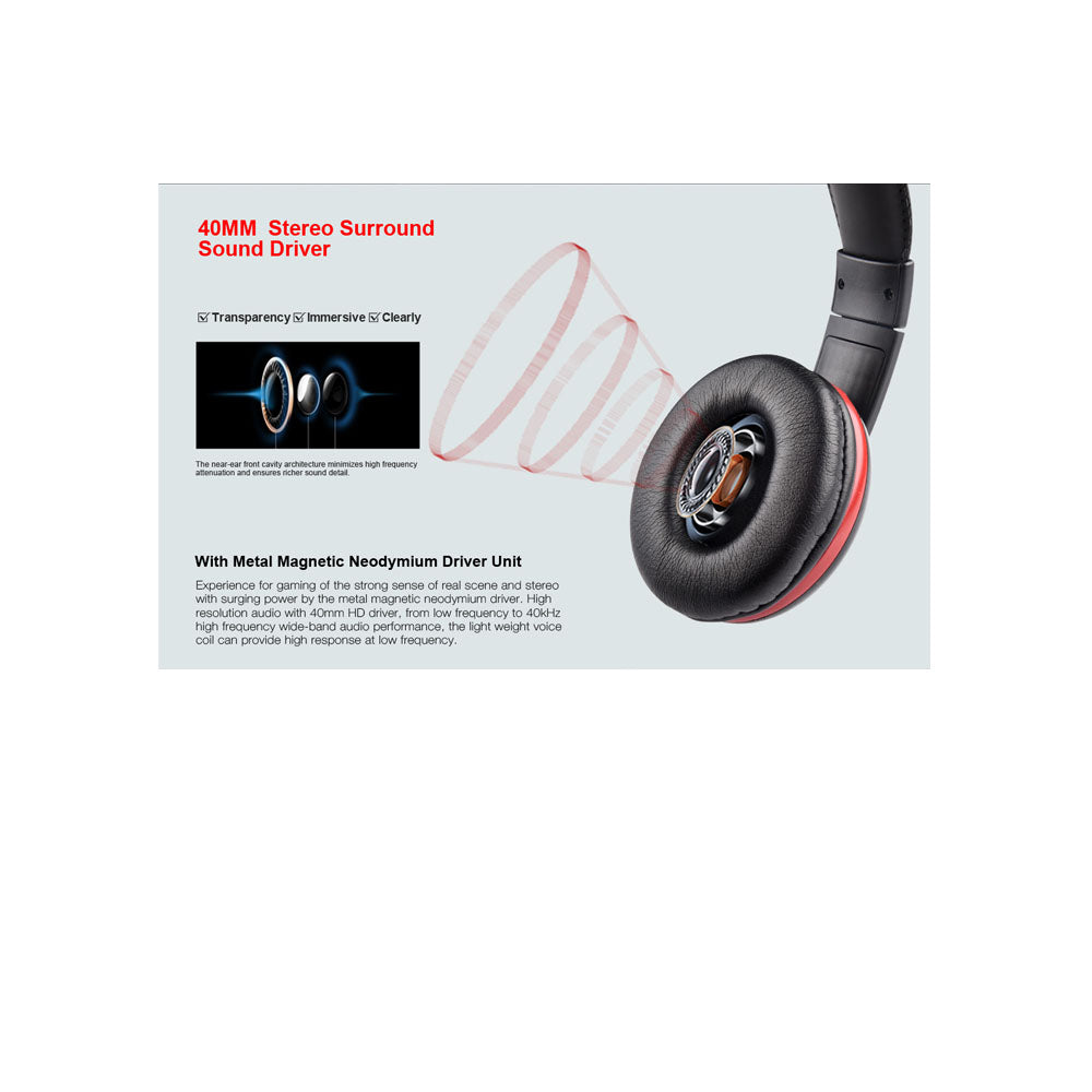 Audífono Gamer Ovleng OV P4 360 stereo surround PS4 PC Azul