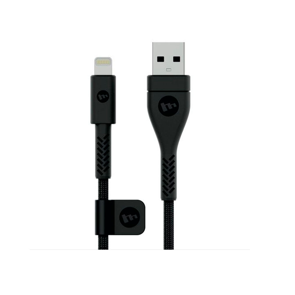 Cable Mophie Lightning a USB 2 Mt Negro