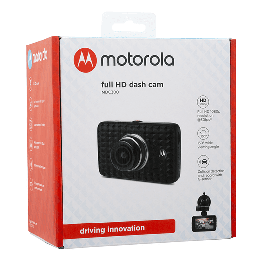 Cámara Para Auto Motorola MDC 300 1080P HD Dash Cam 30FPS
