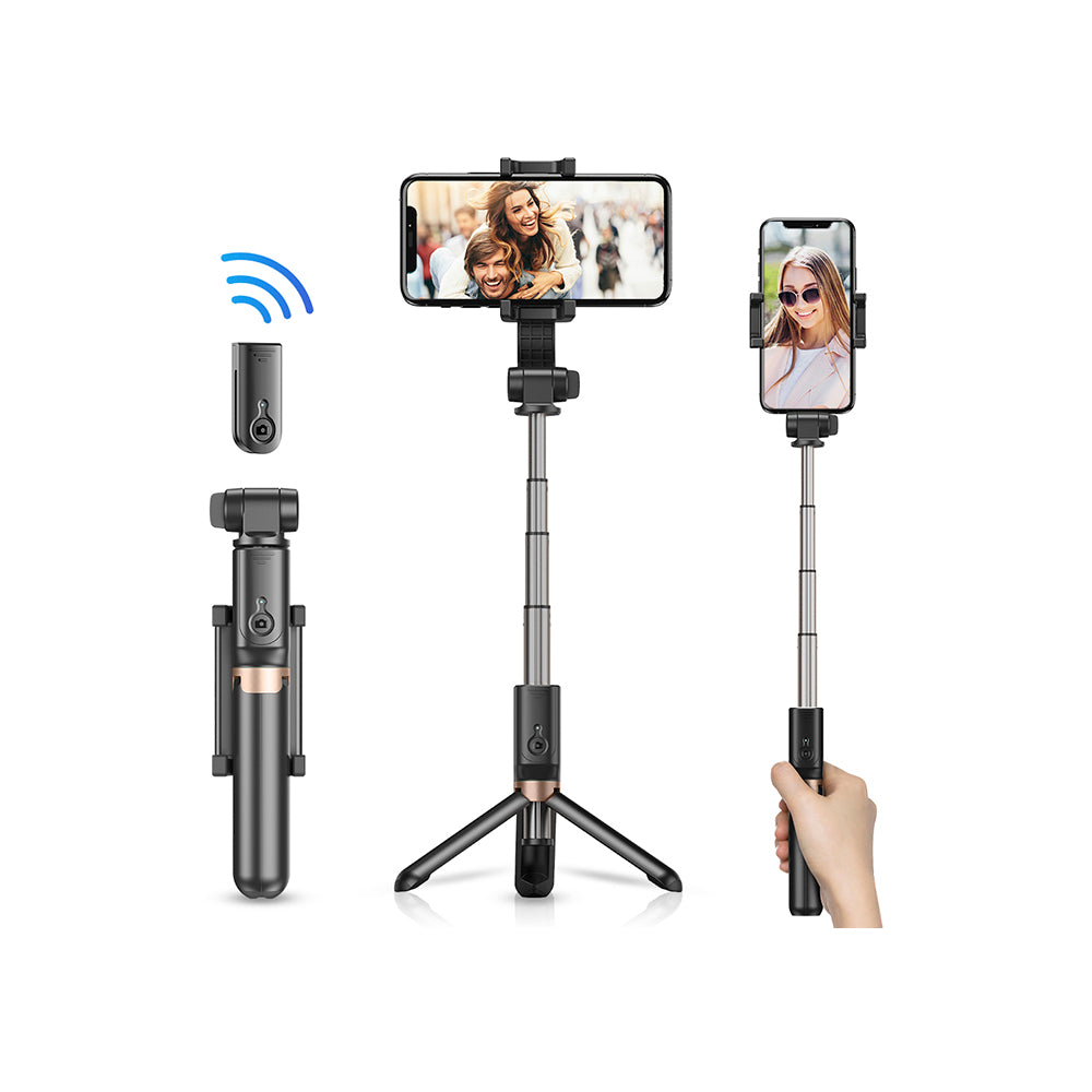 Trípode Estabilizador Apexel Selfie Stick Gimbal de Celular