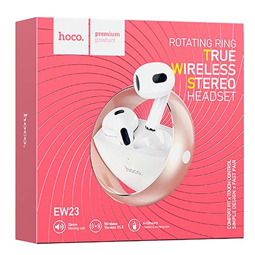 Audifonos Hoco EW23 Canzone TWS In Ear Bluetooth Rose Gold