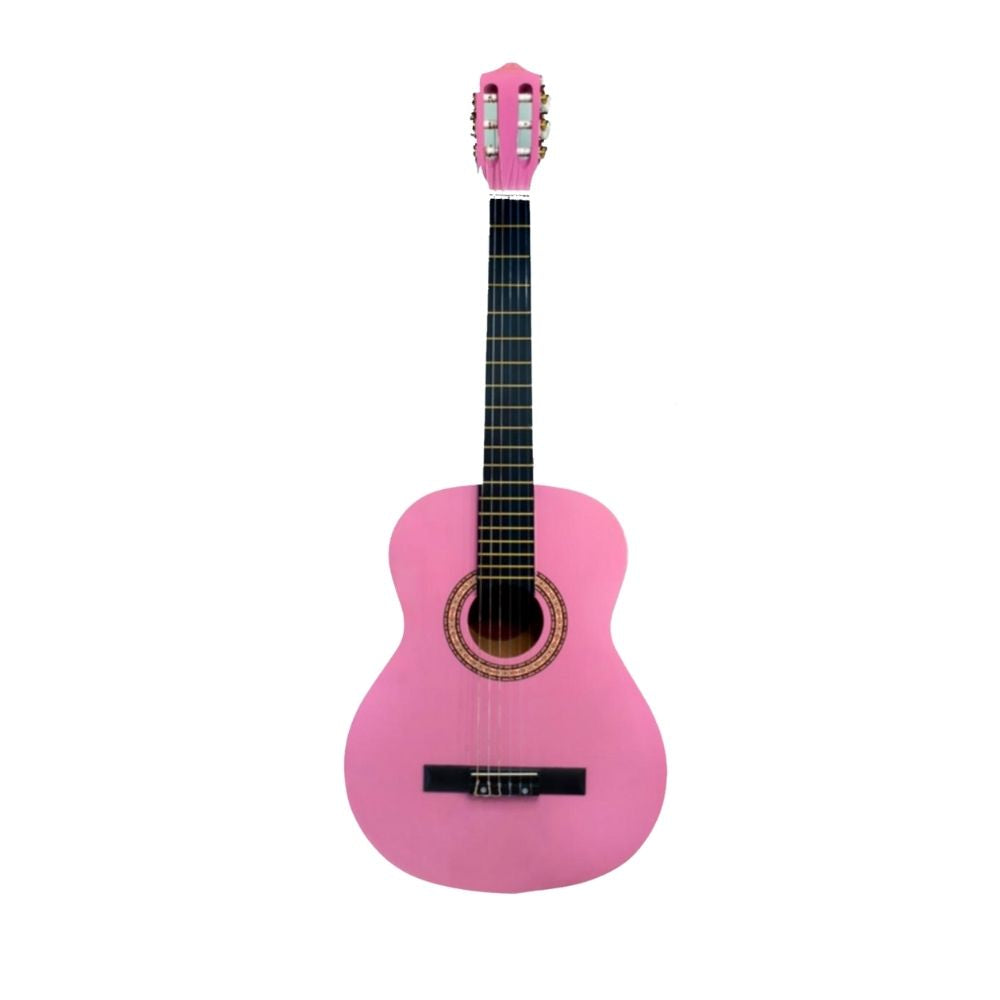Guitarra Clasica Sevillana 8451 39 Pulgadas con Funda Rosada