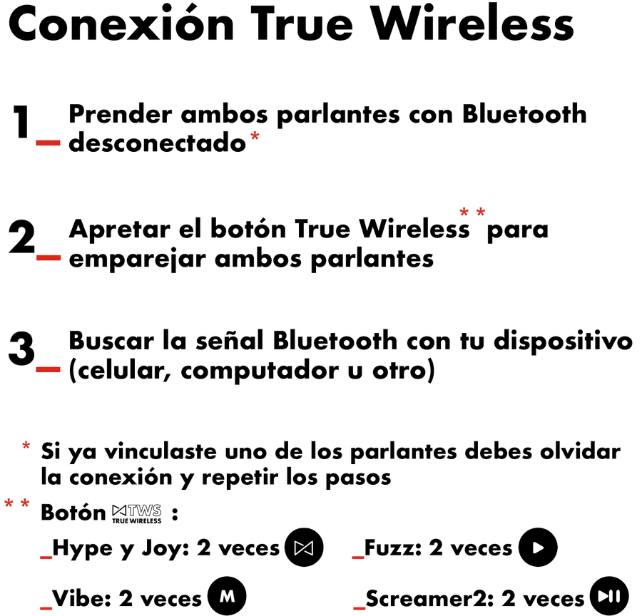Parlante Bluetooth Blik FUZZ IPX7