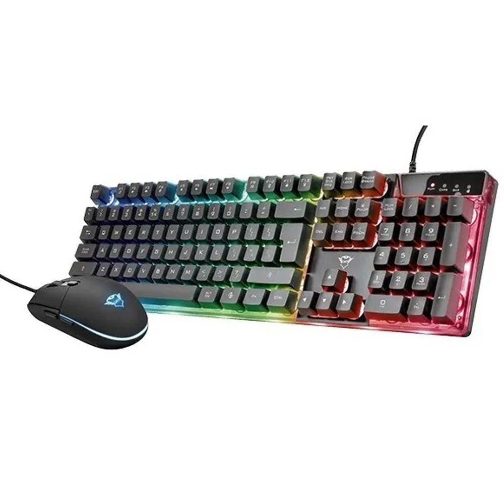 Kit Gamer mouse + teclado Trust GXT 838 Azor