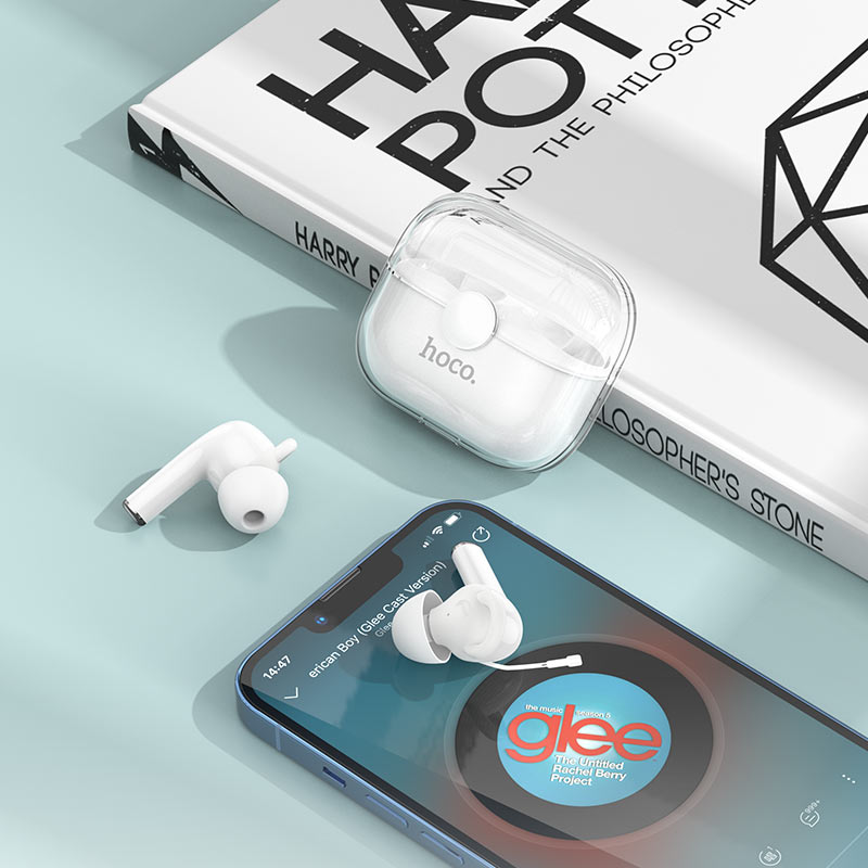 Audifonos Hoco EW22 Bluetooth TWS Cantante Blanco