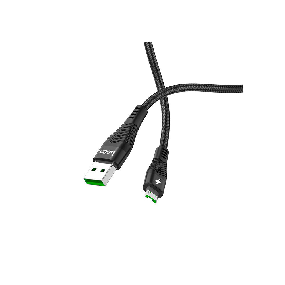 Cable Hoco micro USB U53 4A 1.2m carga rápida