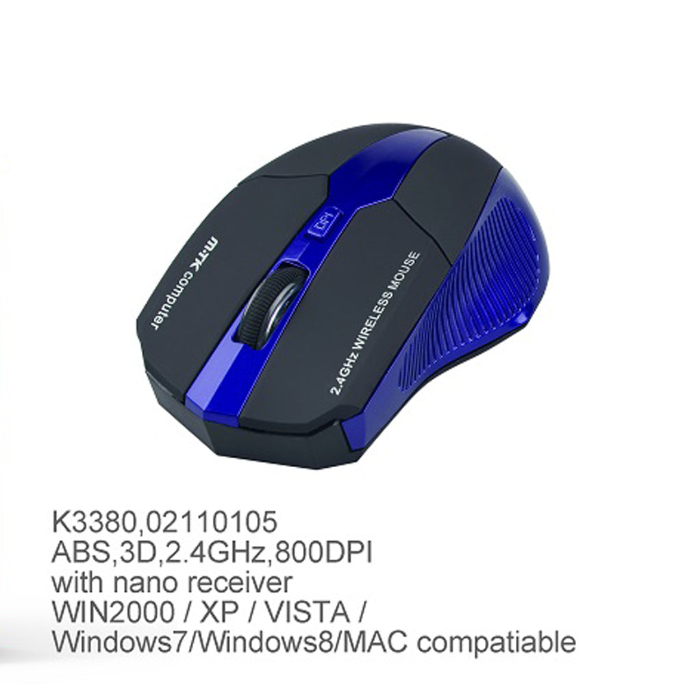 Mouse Inalambrico One Plus K3380 Azul