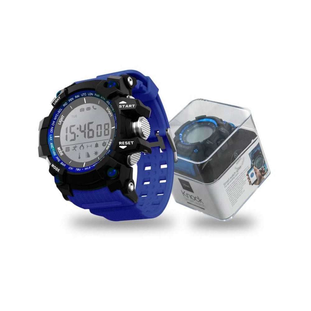 Smartwatch MLab Knock Deportivo Bluetooth Azul