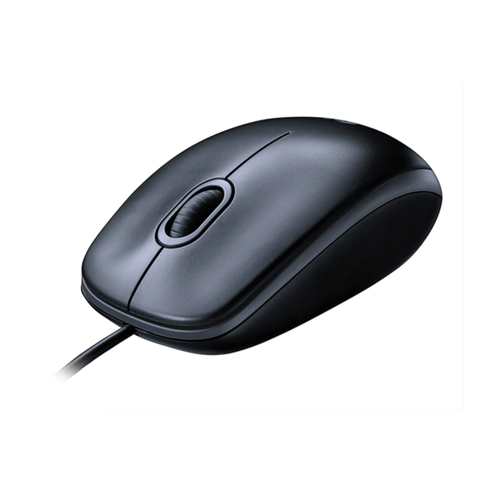 Logitech Mouse Óptico Usb Con Cable M100 Negro