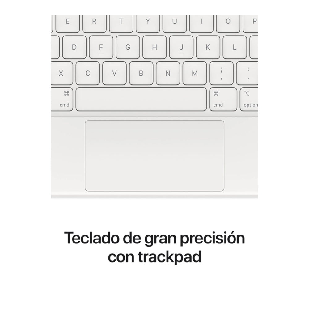 Apple Magic Keyboard para iPad Pro 11 3 Gen y Air 4  Blanco