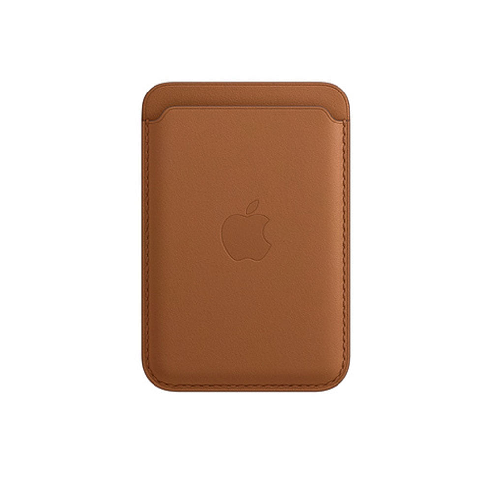 Apple Billetera de cuero Magsafe para iPhone Saddle Brown