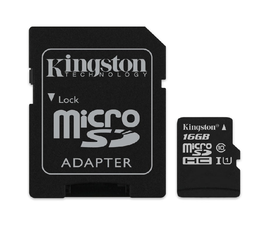 Tarjeta de memoria Kingston 16GB Clase 10