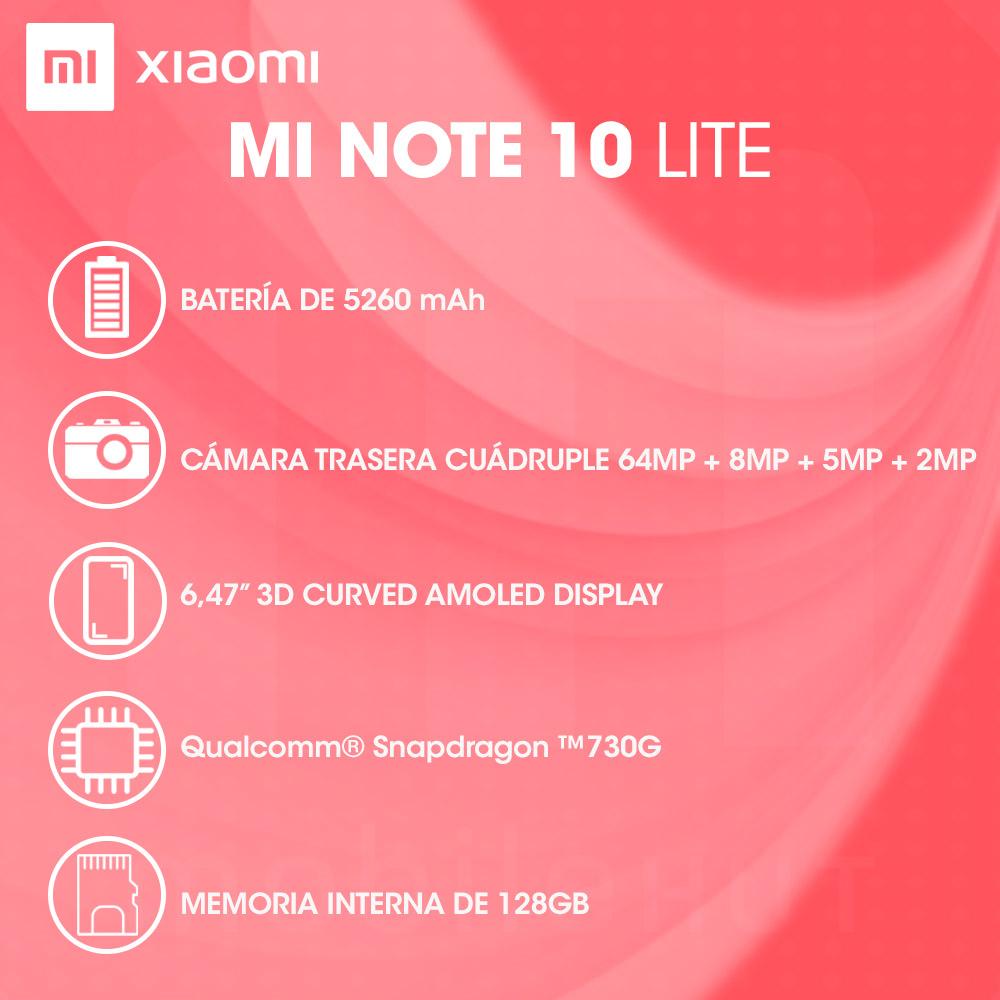 Xiaomi MI Note 10 LITE 128GB + Audífonos Redmi Airdots