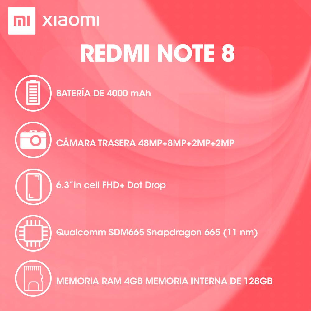 OPEN BOX -  XIAOMI REDMI NOTE 8 128GB ROM 4GB RAM