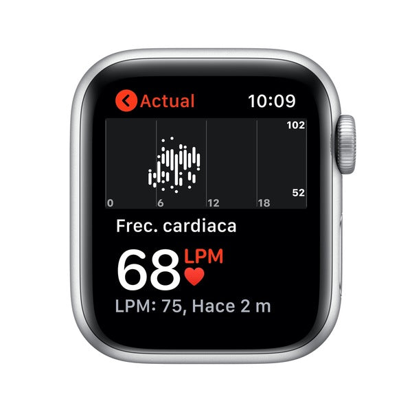 Apple Watch SE 44mm GPS Case Silver Correa deportiva Azul