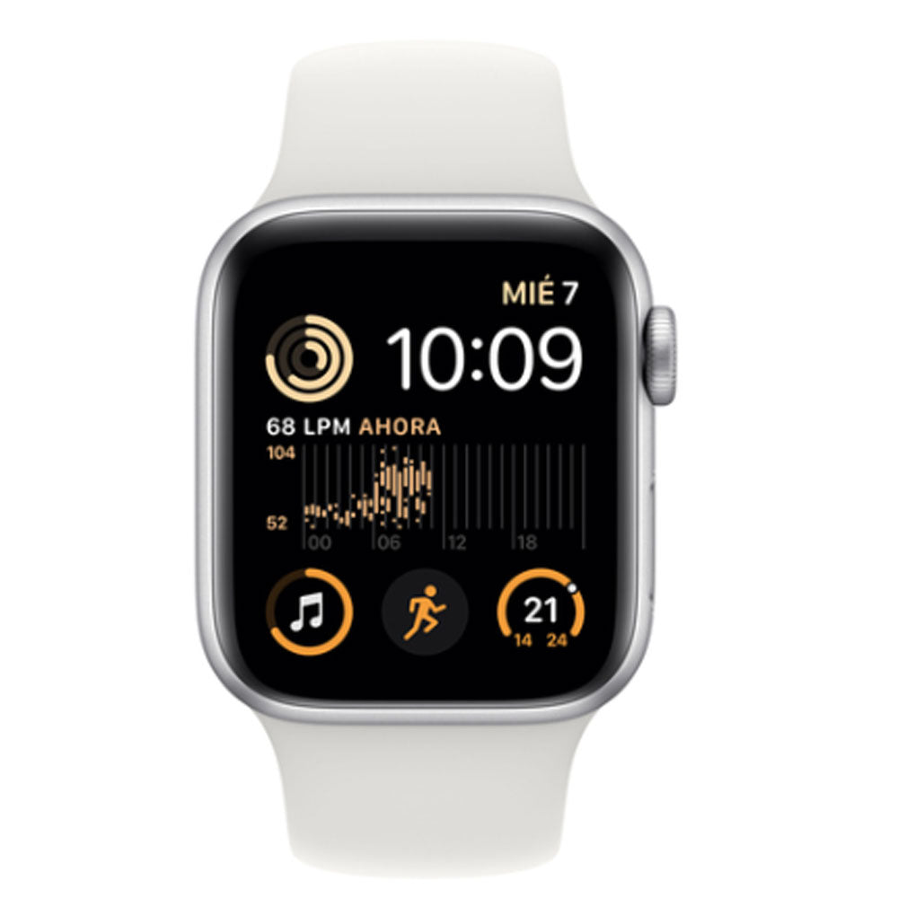 Apple Watch SE GPS 40 mm Correa deportiva blanco