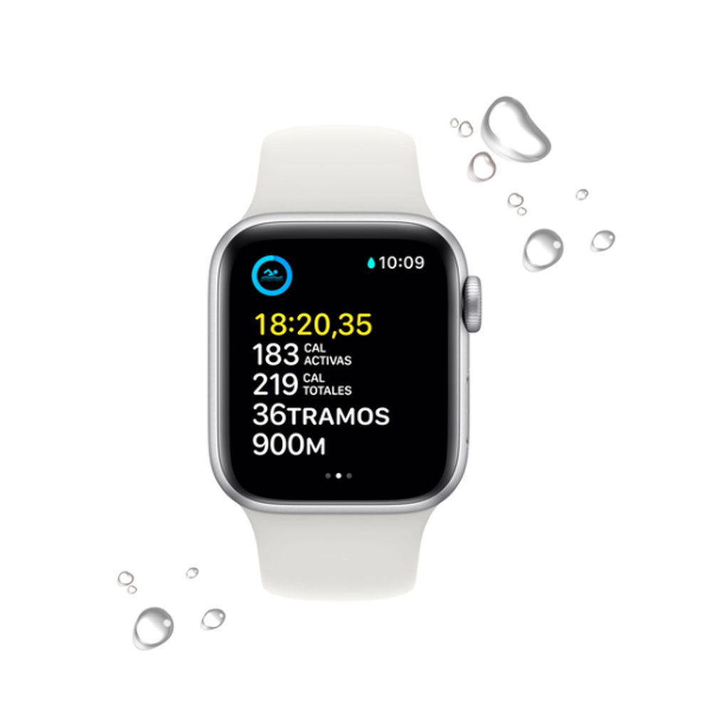 Apple Watch SE GPS 40 mm Correa deportiva blanco