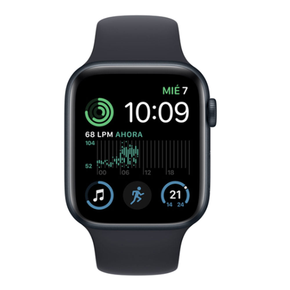 Apple Watch SE GPS 44 mm Correa deportiva medianoche
