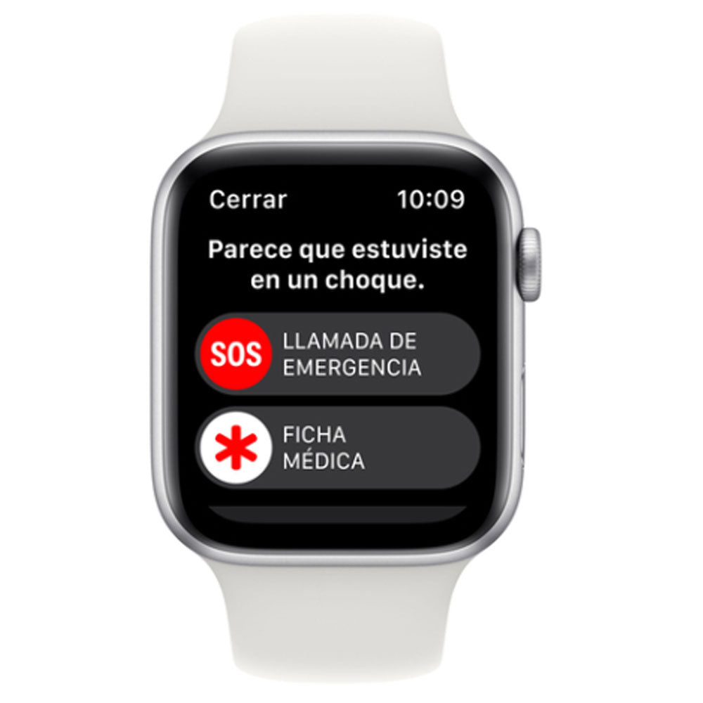 Apple Watch SE GPS 44 mm Correa deportiva blanca