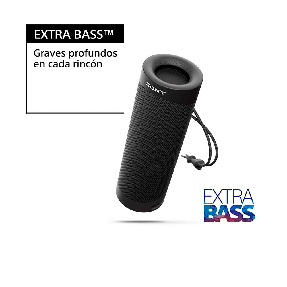 Parlante Sony SRS XB23 BC Extra Bass Bluetooth IP67 Negro